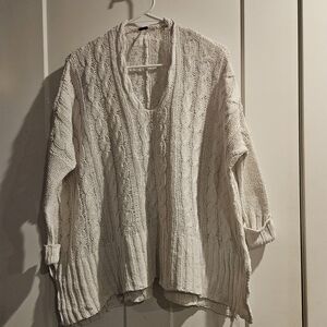 Cozy Knit Sweater in Cream